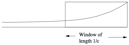 exponentially-decaying-window